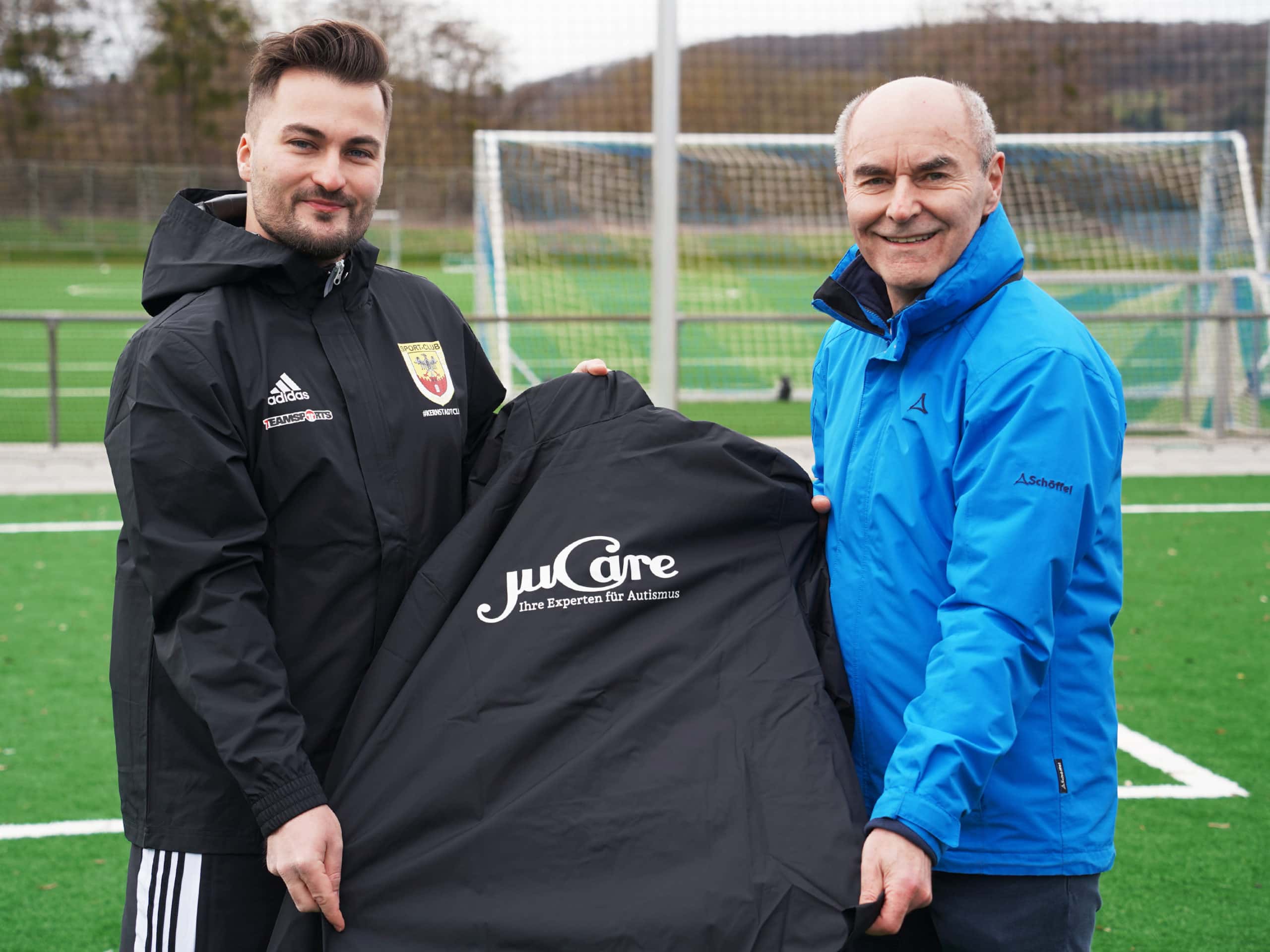 JuCare sponsert den Fußballclub SC Sinzig