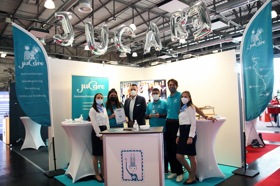 JuCare gewinnt den „Aussteller Award 2022“ bei der Jobmesse Köln 2022